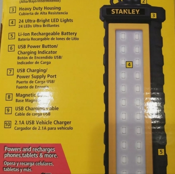 Stanley Rechargeable Flashlight 500 Lumens - Picture 4 of 5